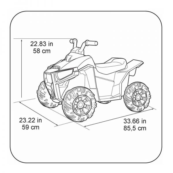 Quad Boxer 12V Feber Autobrinca Online