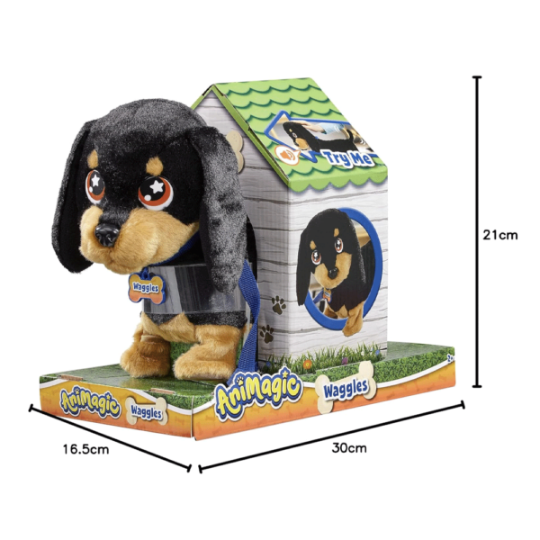 Animagic Cãozinho Waggles Autobrinca Online