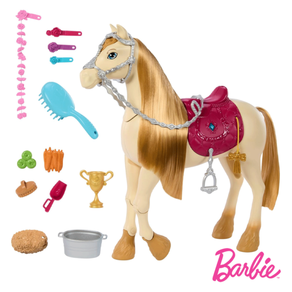 Barbie Cavalo Interativo Mysteries Dance and Show Horse Autobrinca Online