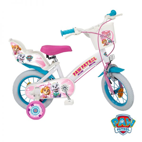 Bicicleta Patrulha Pata Skye e Everest 12″ Autobrinca Online