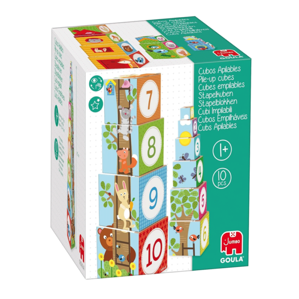 Goula Cubos de Empilhar da Floresta Autobrinca Online