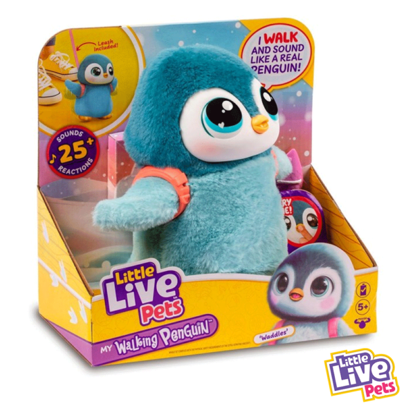 Little Live Pets My Walking Pinguim Waddles Autobrinca Online