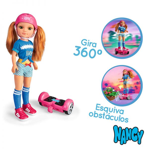 Nancy Dia com Hoverboard Autobrinca Online