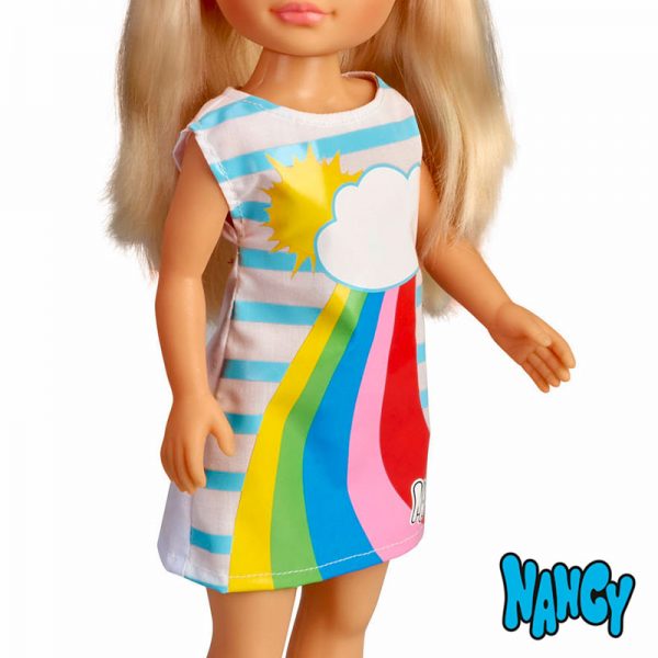 Nancy Dia de Lenços Trendy Loira