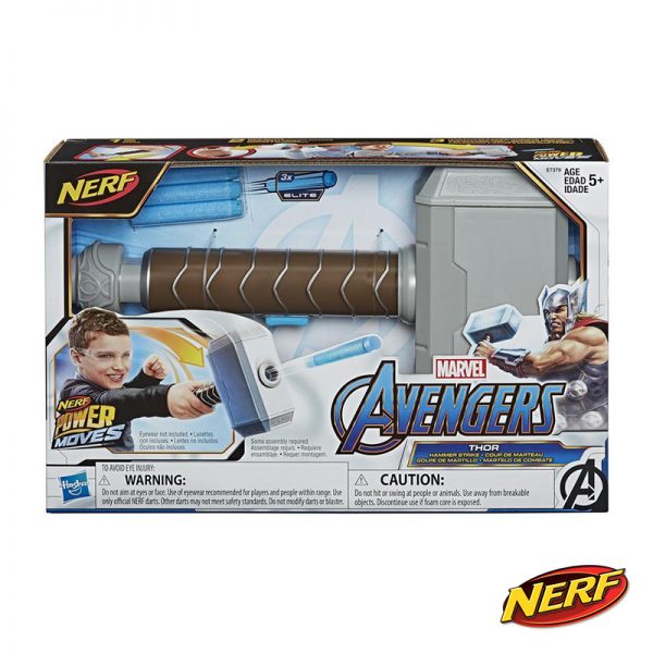 Nerf Power Moves Martelo Thor Autobrinca Online