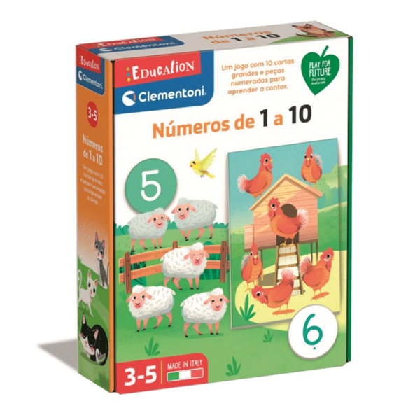 Aprende os Números de 1 a 10 Autobrinca Online