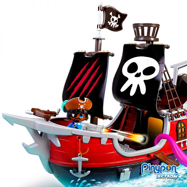 Pinypon Action Barco Pirata Kraken Atack Autobrinca Online