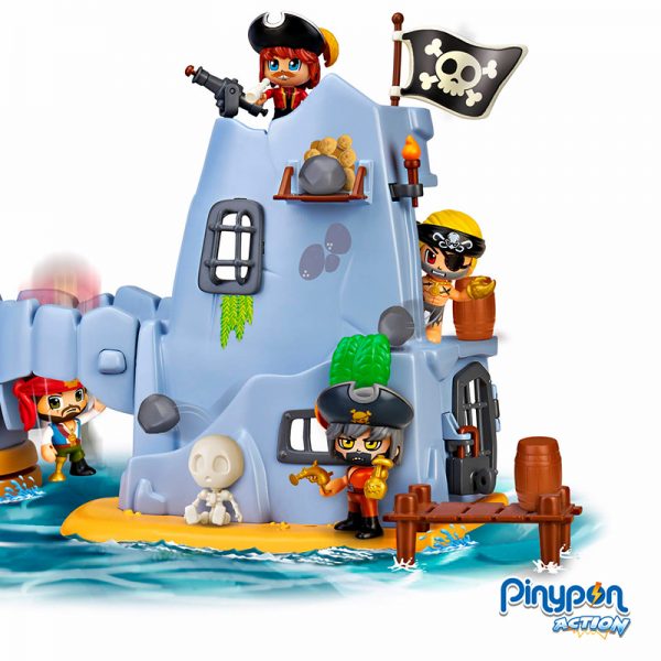 Pinypon Action Ilha Pirata do Capitão Caimão Autobrinca Online