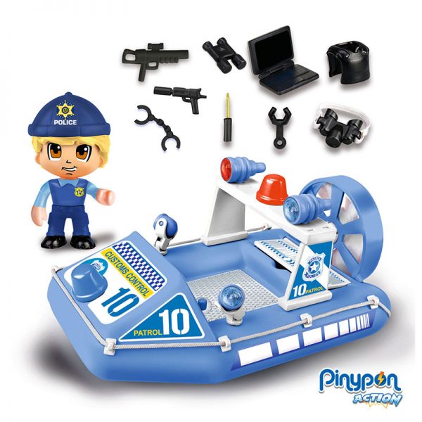 Pinypon Action Lancha de Polícia Autobrinca Online