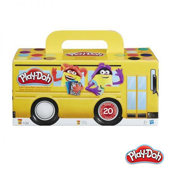 Play-Doh – Pack 20 Potes Autobrinca Online