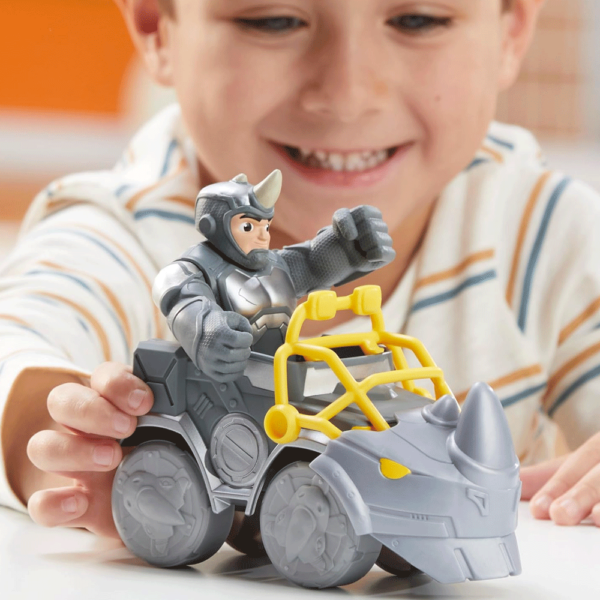 Spidey and his Amazing Friends – Rhino c/ Veículo Autobrinca Online