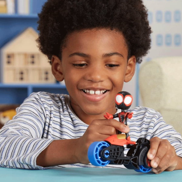Spidey and his Amazing Friends – Miles Morales e Moto Autobrinca Online