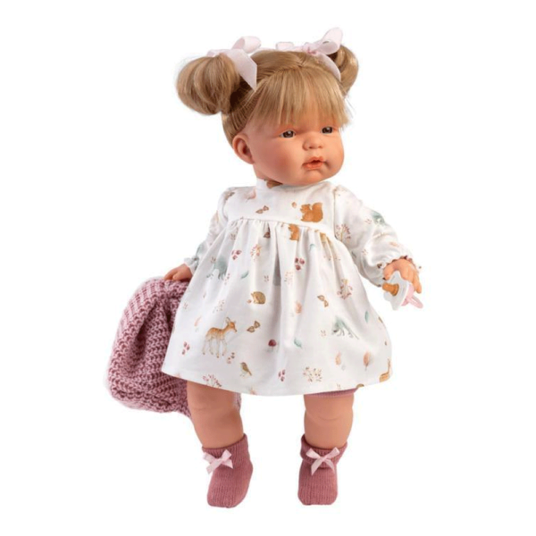 Boneca Joelle c/ Colete de Malha 38cm Autobrinca Online