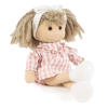 Boneca de Trapos La Nina Cris Vichy Rosa Autobrinca Online