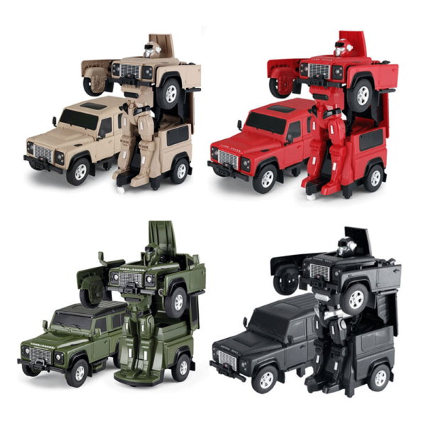 Carro Transformável Land Rover Defender 1:32 Autobrinca Online