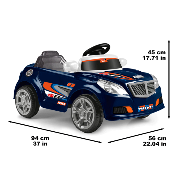 Carro Twinkle Dark Blue 12V c/ Controlo Remoto Autobrinca Online