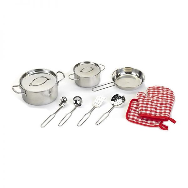 Conjunto Utensílios Cozinha em Metal Autobrinca Online