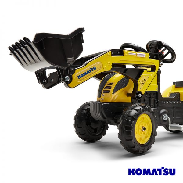 Escavadora Komatsu Small + Reboque + Pá Autobrinca Online