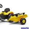 Escavadora Komatsu Small + Reboque + Pá Autobrinca Online