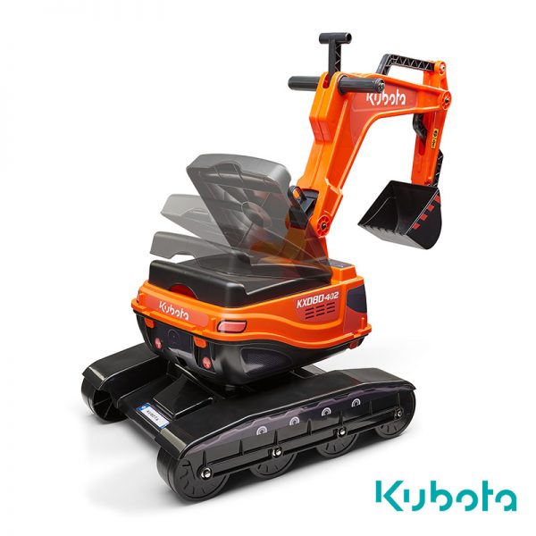 Escavadora Kubota + Capacete Autobrinca Online