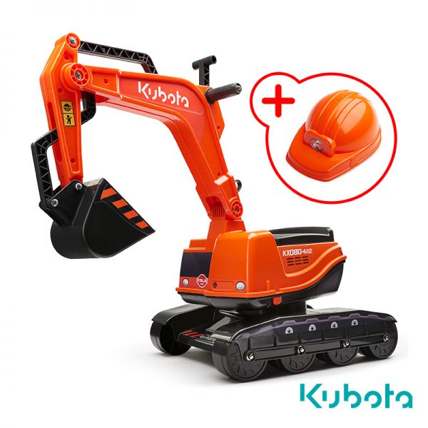 Escavadora Kubota + Capacete Autobrinca Online