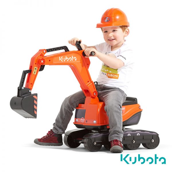 Escavadora Kubota + Capacete Autobrinca Online