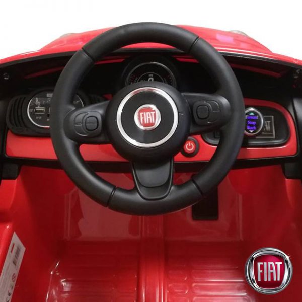 Carro Fiat 500 Red 12V c/ Controlo Remoto Autobrinca Online