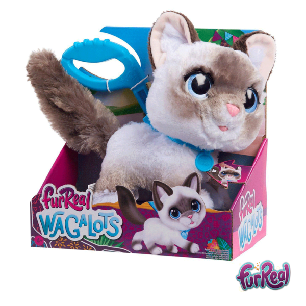 Fur Real Wag a Lots Gatinha Kitty Autobrinca Online