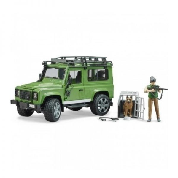 Jipe Land Rover Defender Station Wagon c/ Figuras Autobrinca Online