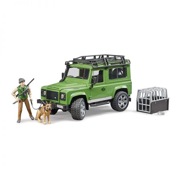 Jipe Land Rover Defender Station Wagon c/ Figuras Autobrinca Online