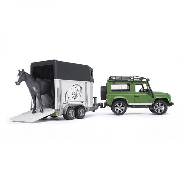 Jipe Land Rover Defender Station Wagon + Reboque Autobrinca Online