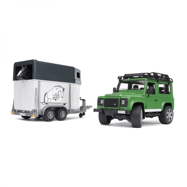 Jipe Land Rover Defender Station Wagon + Reboque Autobrinca Online