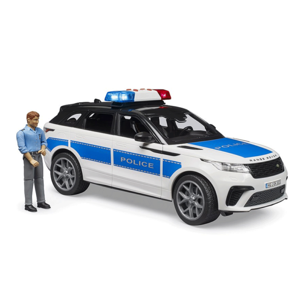 Jipe Range Rover Velar Polícia c/ Figura Autobrinca Online