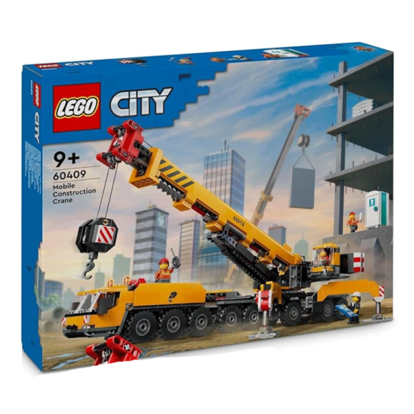 LEGO City Grua de Construção Móvel Amarela 60409 Autobrinca Online