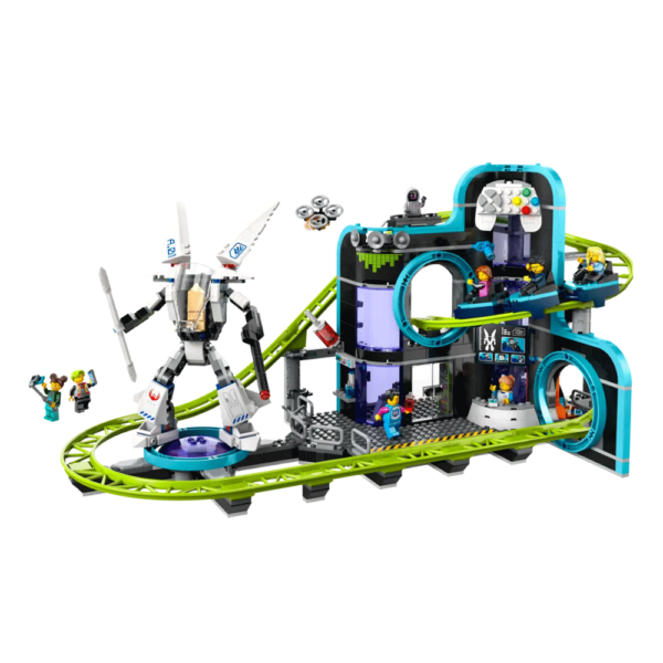 LEGO City Parque de Diversões do Mundo dos Robots 60421 Autobrinca Online