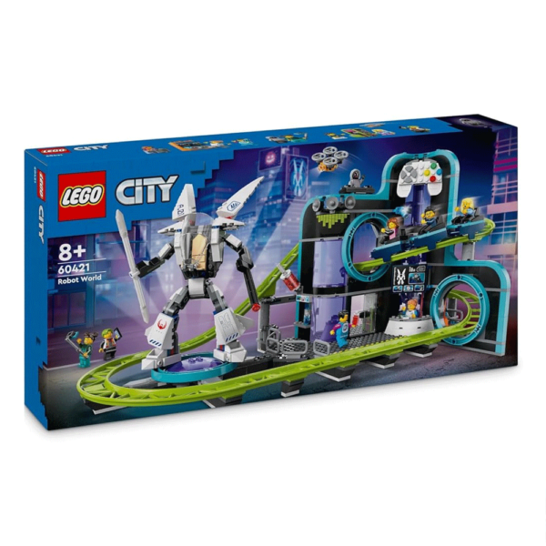LEGO City Parque de Diversões do Mundo dos Robots 60421 Autobrinca Online