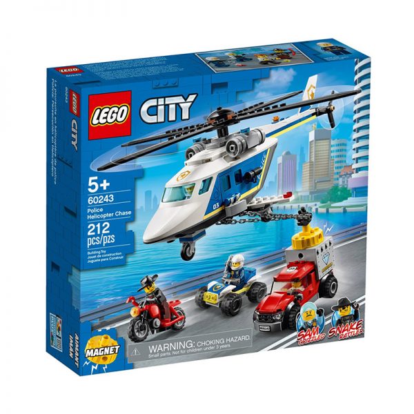 LEGO City – Perseguição Policial de Helicóptero 60243 Autobrinca Online