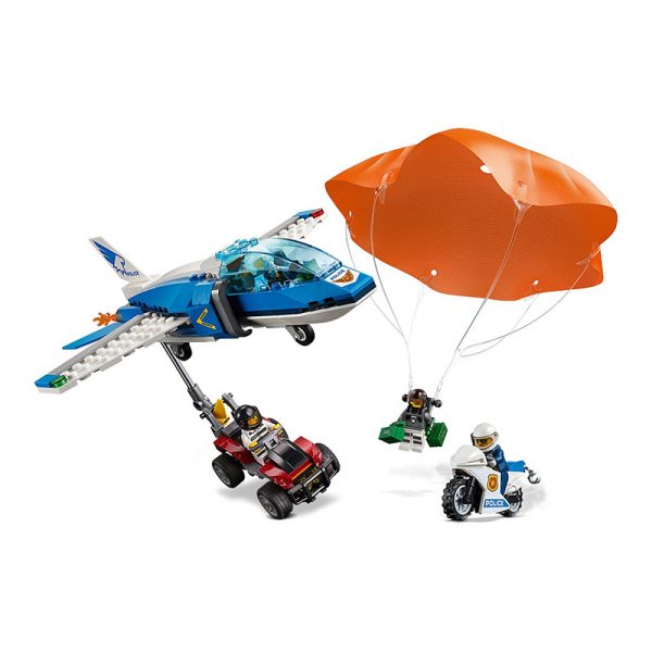 LEGO City – Polícia Aérea Detenção Paraquedas 60208 Autobrinca Online
