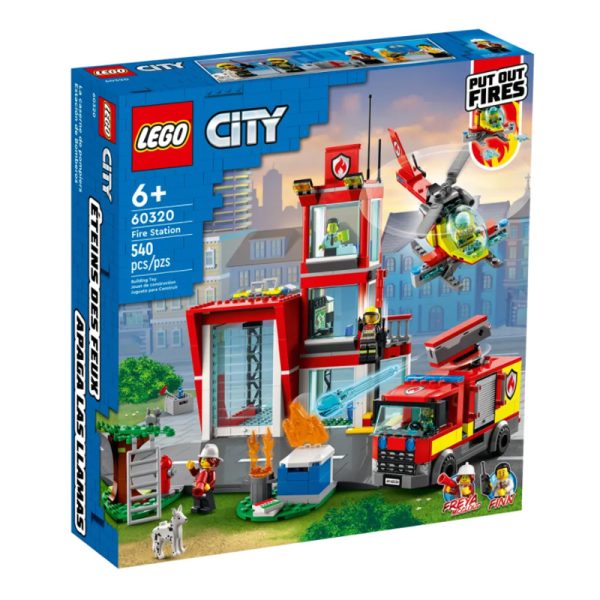 LEGO City – Quartel dos Bombeiros 60320 Autobrinca Online