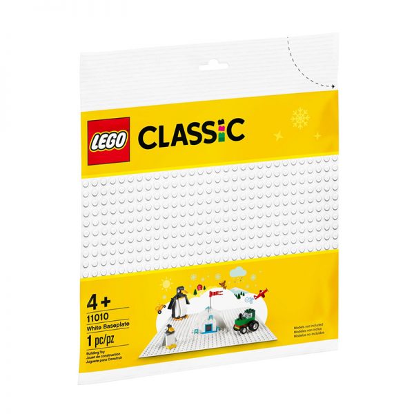 LEGO Classic – Base Construção Branca V29 11010 Autobrinca Online