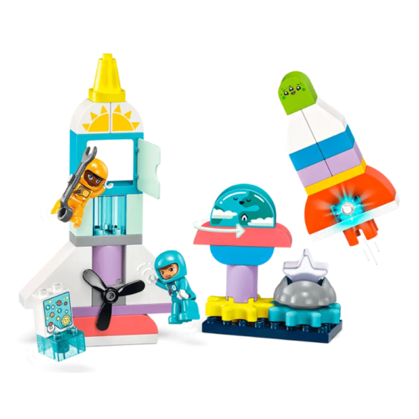 LEGO Duplo Aventura no Vaivém Espacial 3em1 10422 Autobrinca Online