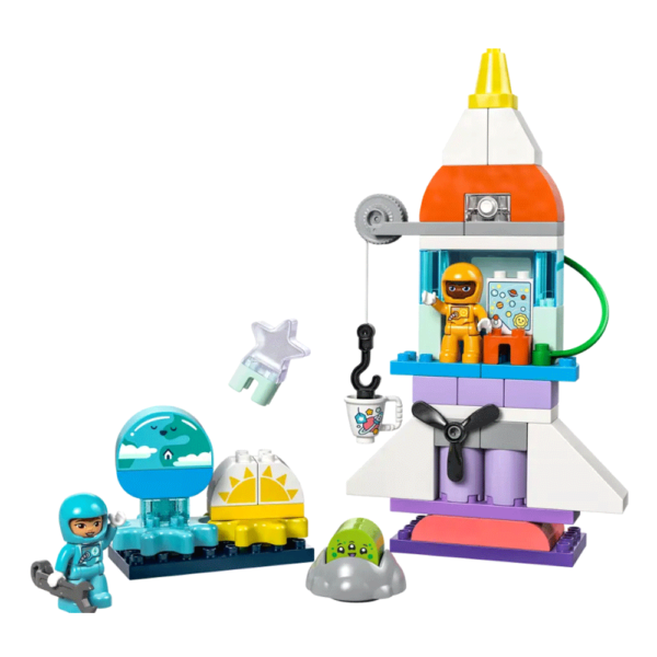 LEGO Duplo Aventura no Vaivém Espacial 3em1 10422 Autobrinca Online