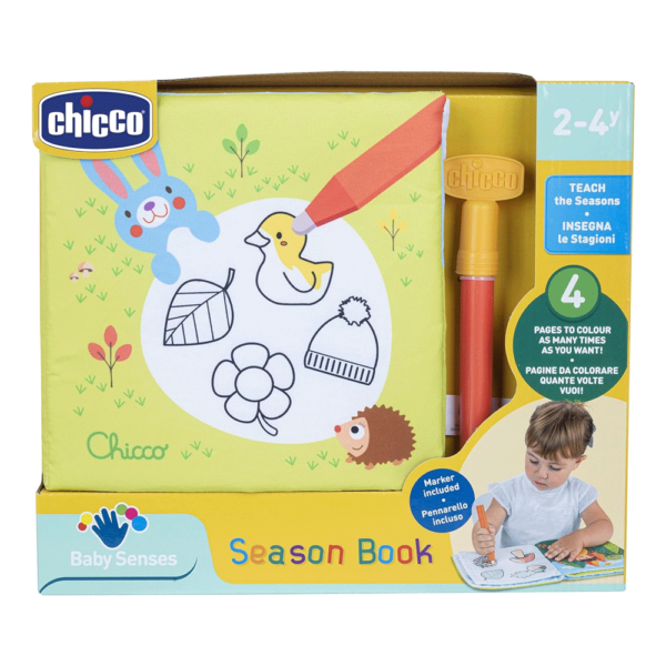 Livro das Estações Chicco para Colorir Autobrinca Online