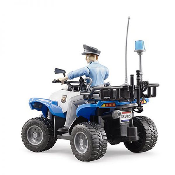 Moto 4 Quad Polícia c/ Figura Autobrinca Online