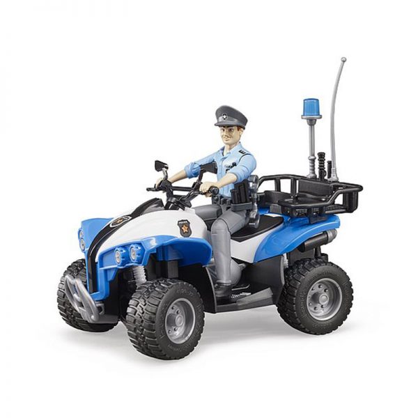 Moto 4 Quad Polícia c/ Figura Autobrinca Online