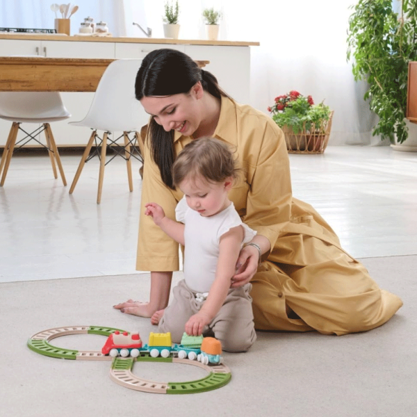 Pista Comboio Chicco ECO+ Autobrinca Online