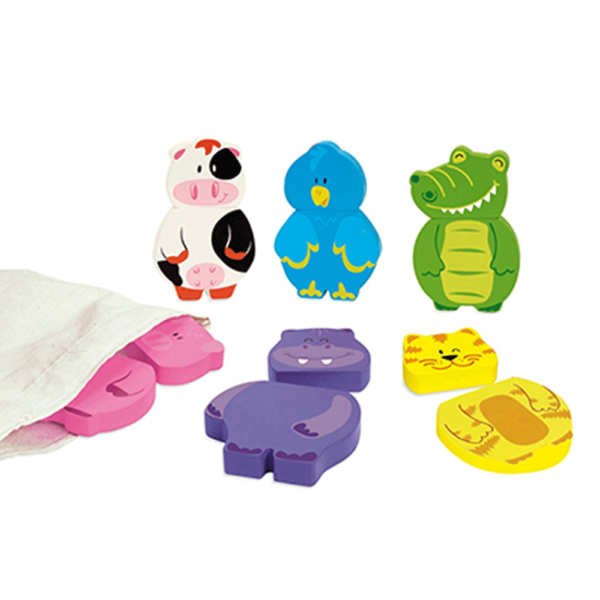 Puzzle Goula Animais Magnéticos Autobrinca Online