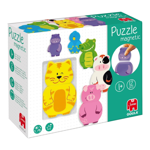 Puzzle Goula Animais Magnéticos Autobrinca Online