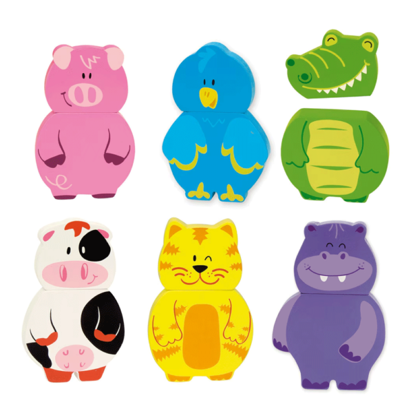 Puzzle Goula Animais Magnéticos Autobrinca Online