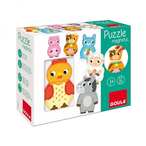 Puzzle Magnético Animais Autobrinca Online